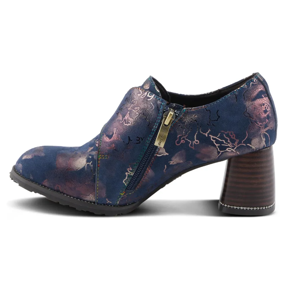 L'artiste By Spring Step Maisiana Navy Multi Suede Pump (Women's)