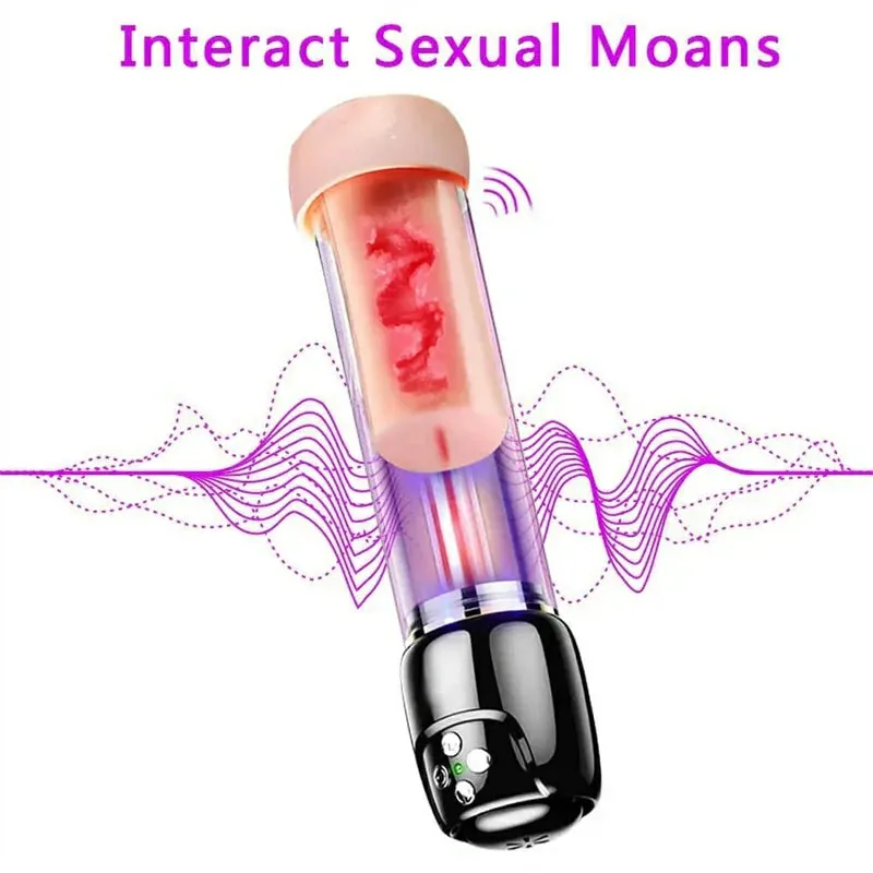 LCD Screen Negative Pressure Stretch Penis Trainer
