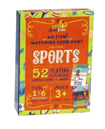 Little Likes Kids Go Fish Playing Cards