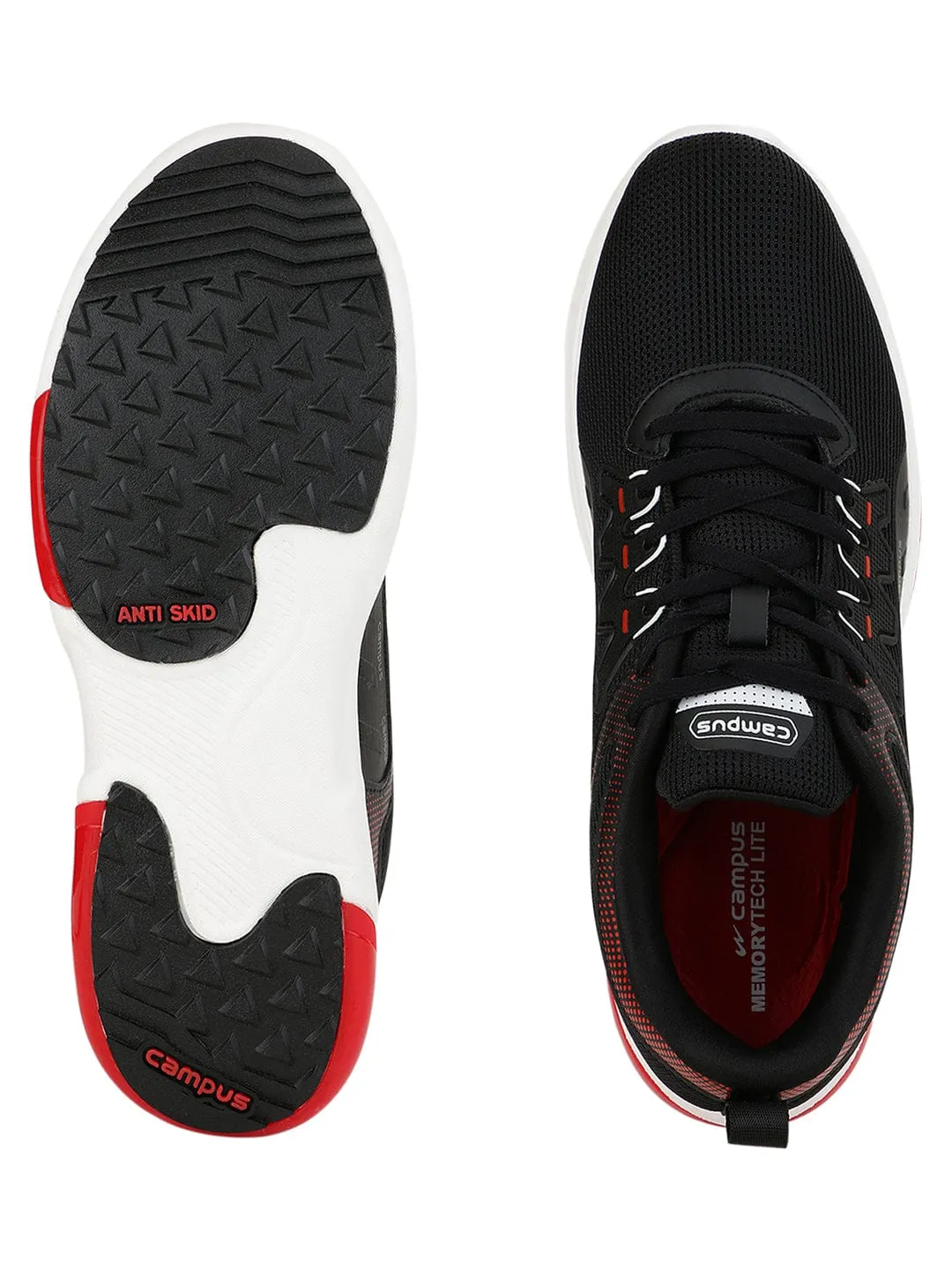 MACAO Black Men's Running Shoes
