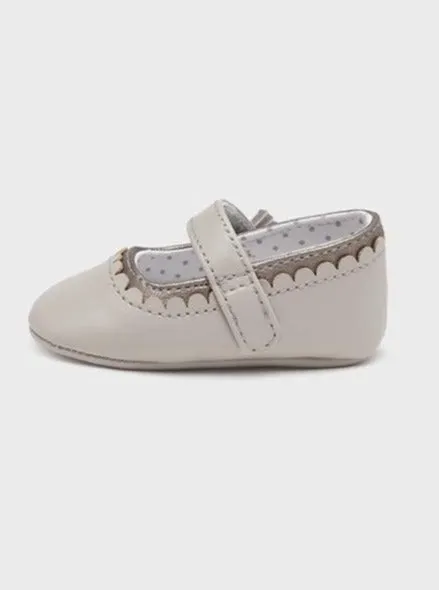 Mayoral Baby Girls Mary Janes Grey_9456-46