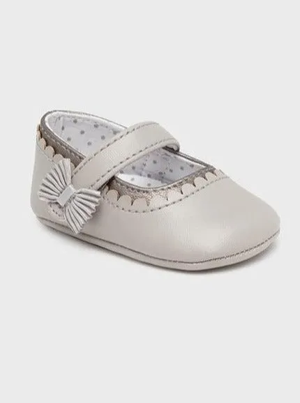 Mayoral Baby Girls Mary Janes Grey_9456-46