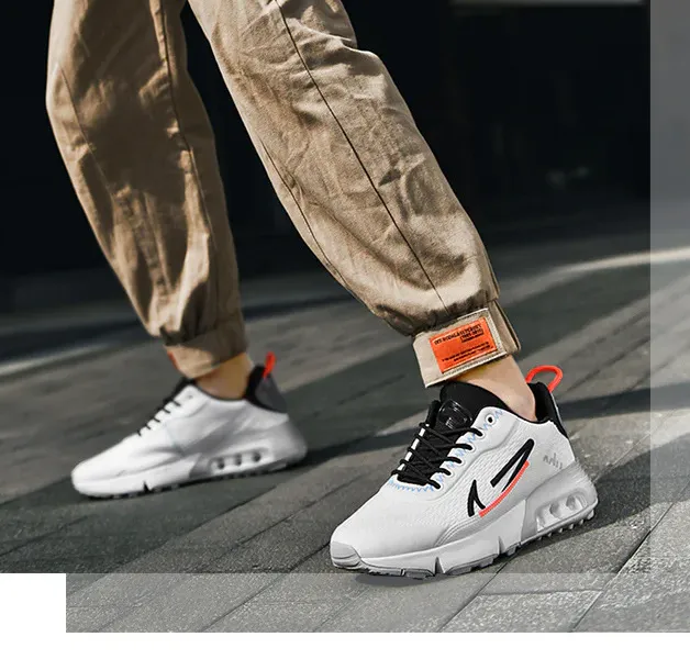 Men's Breathable Air Cushion Running Shoes