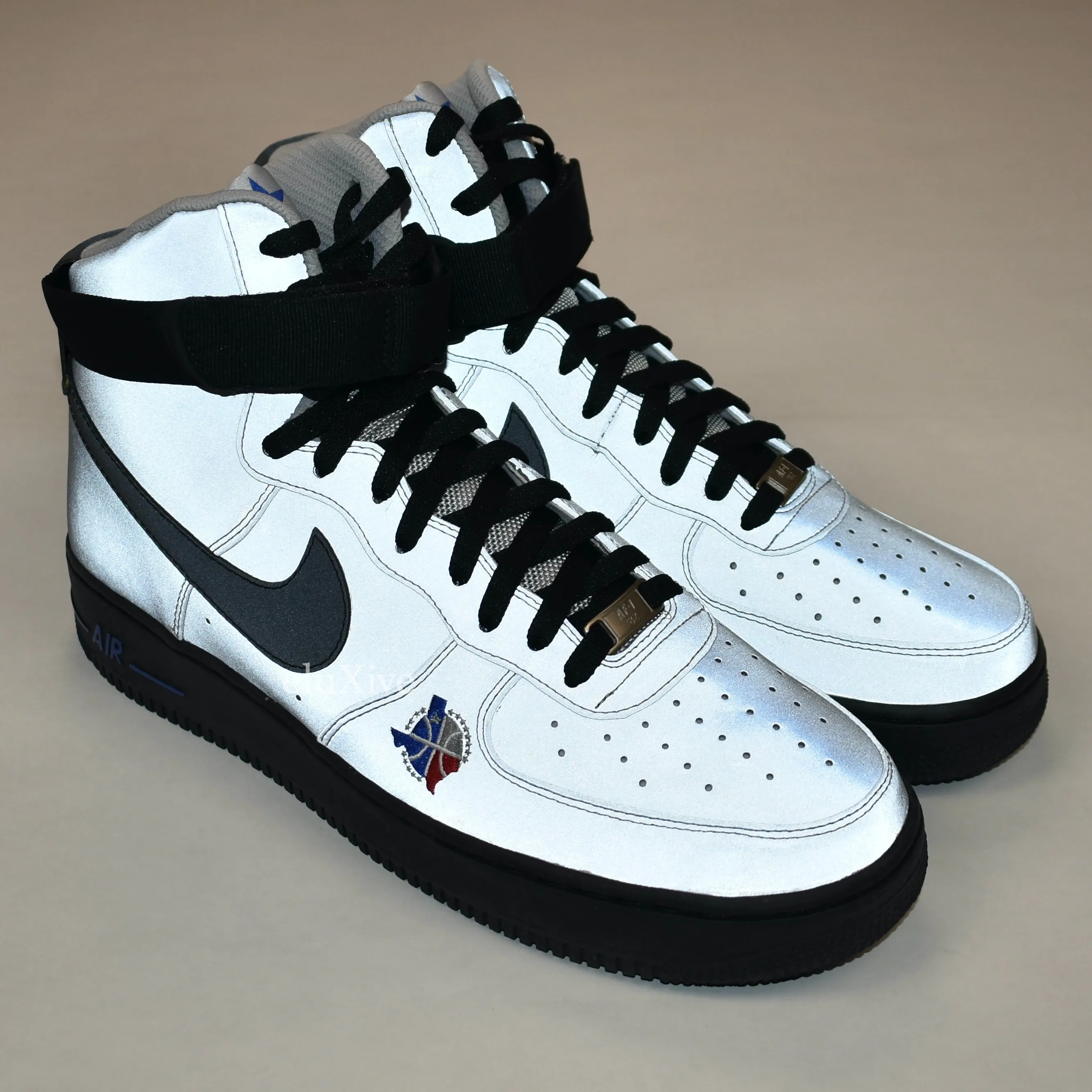 Nike - Air Force 1 High Premium LE Dallas All Star (3M Metallic Silver)