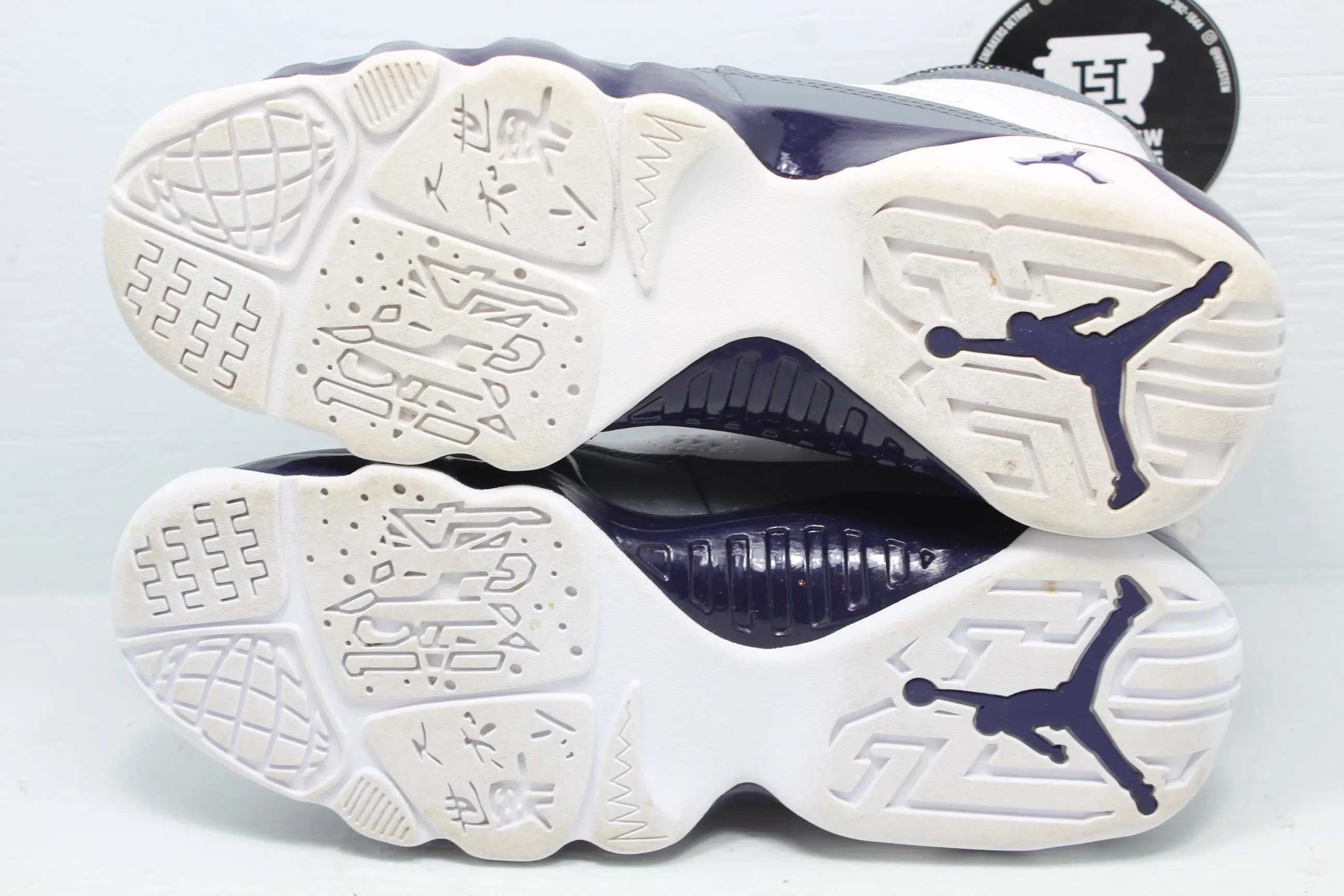 Nike Air Jordan 9 White Purple 'Imperial Purple' GS