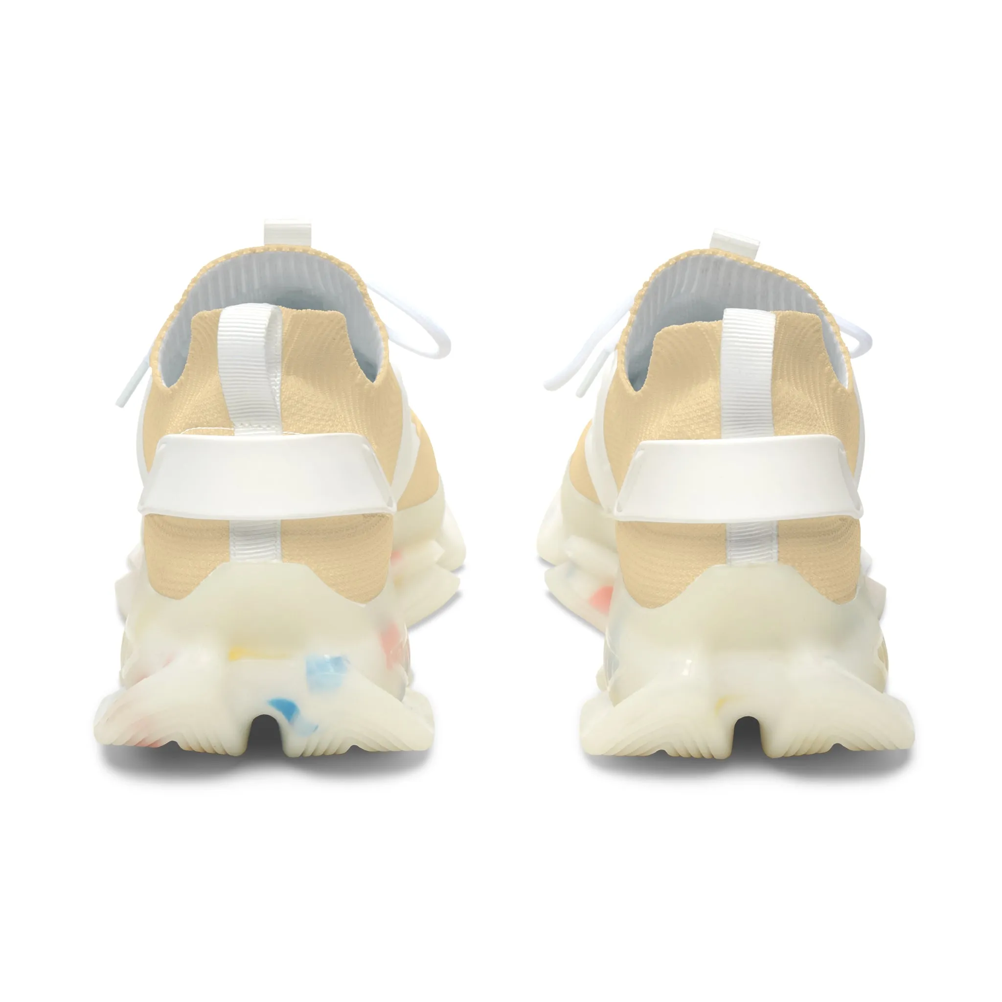 Peach Women's Mesh Sneakers