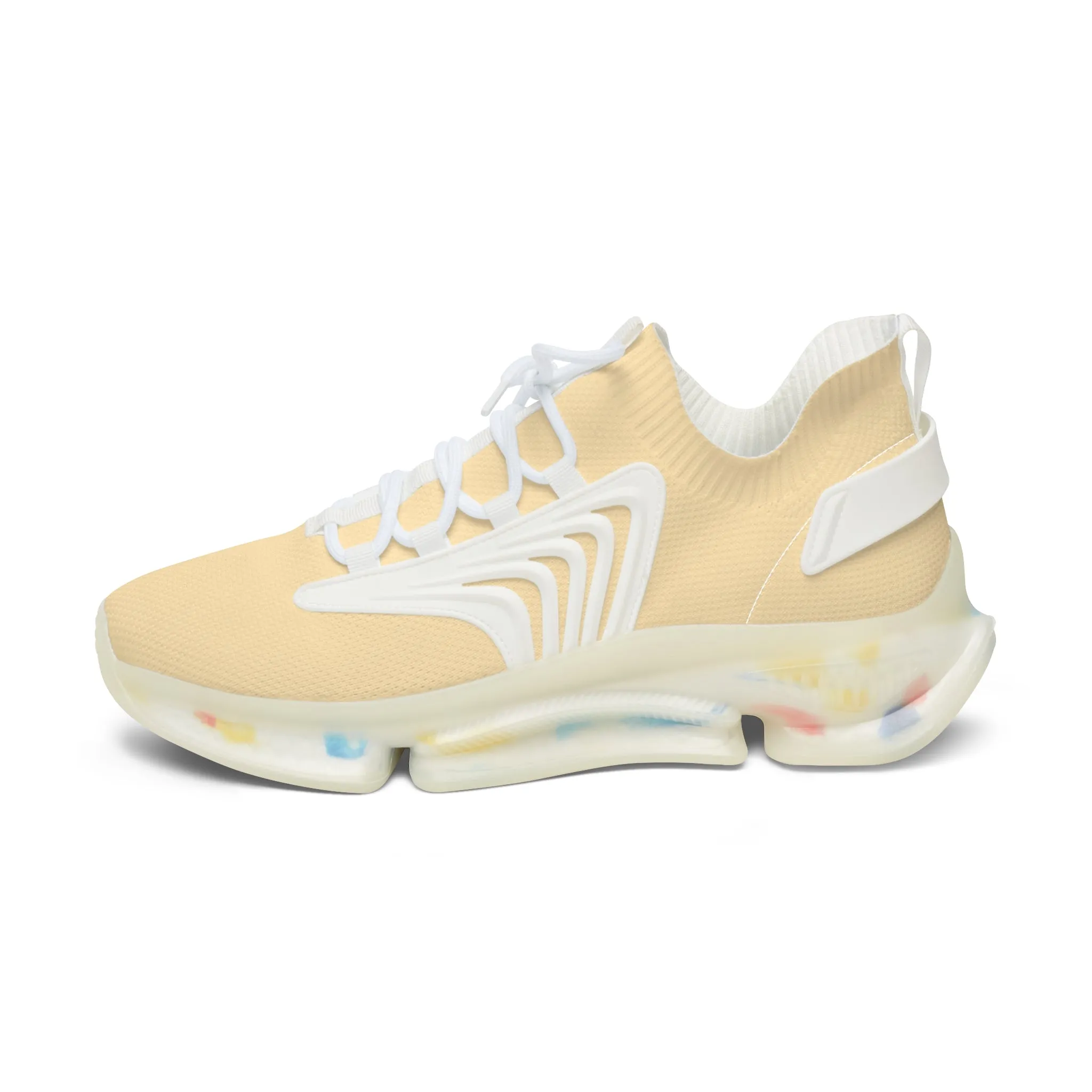 Peach Women's Mesh Sneakers