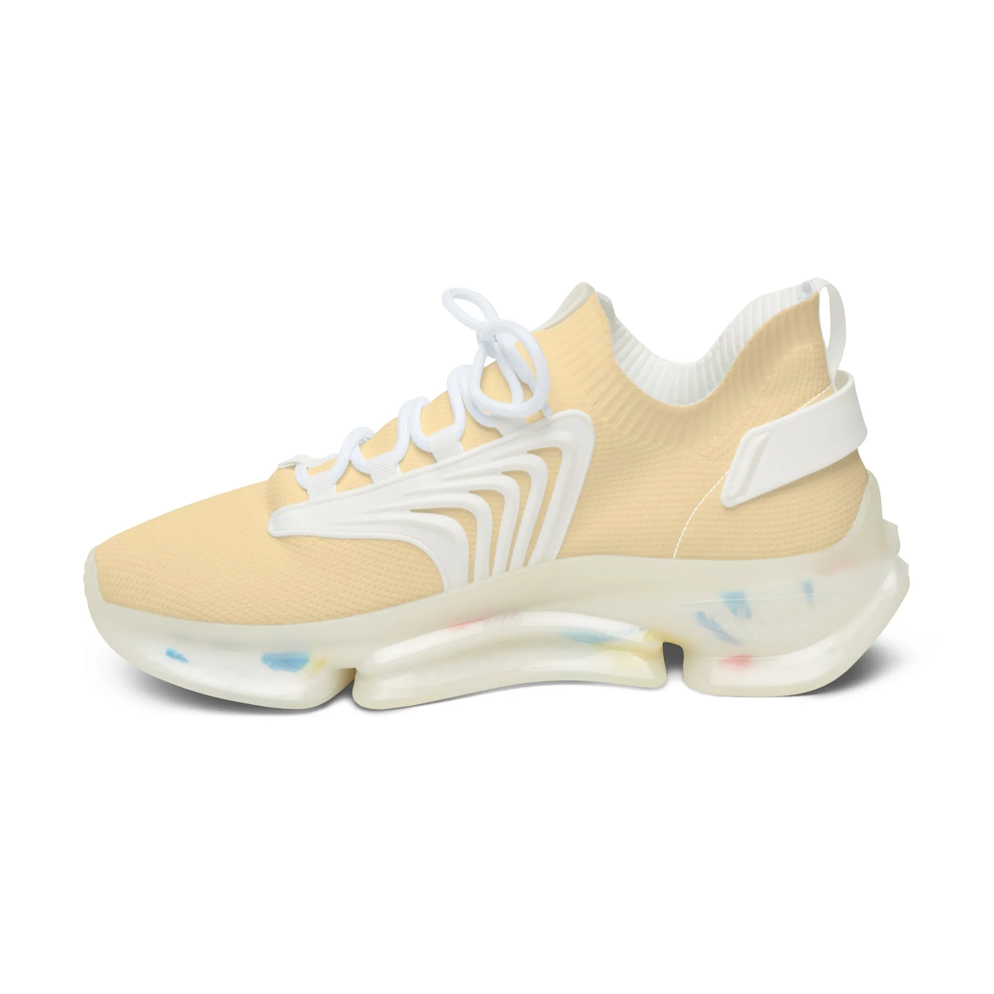 Peach Women's Mesh Sneakers