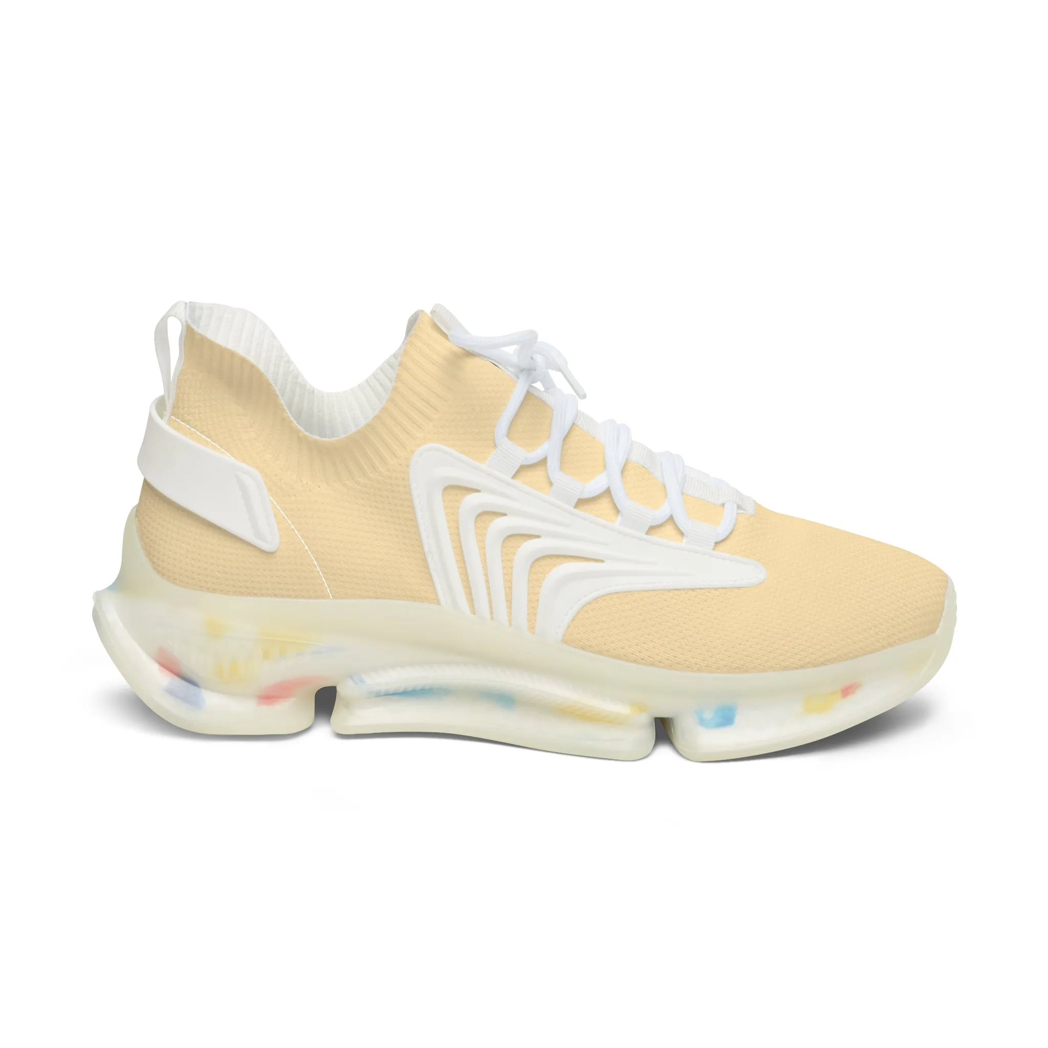 Peach Women's Mesh Sneakers