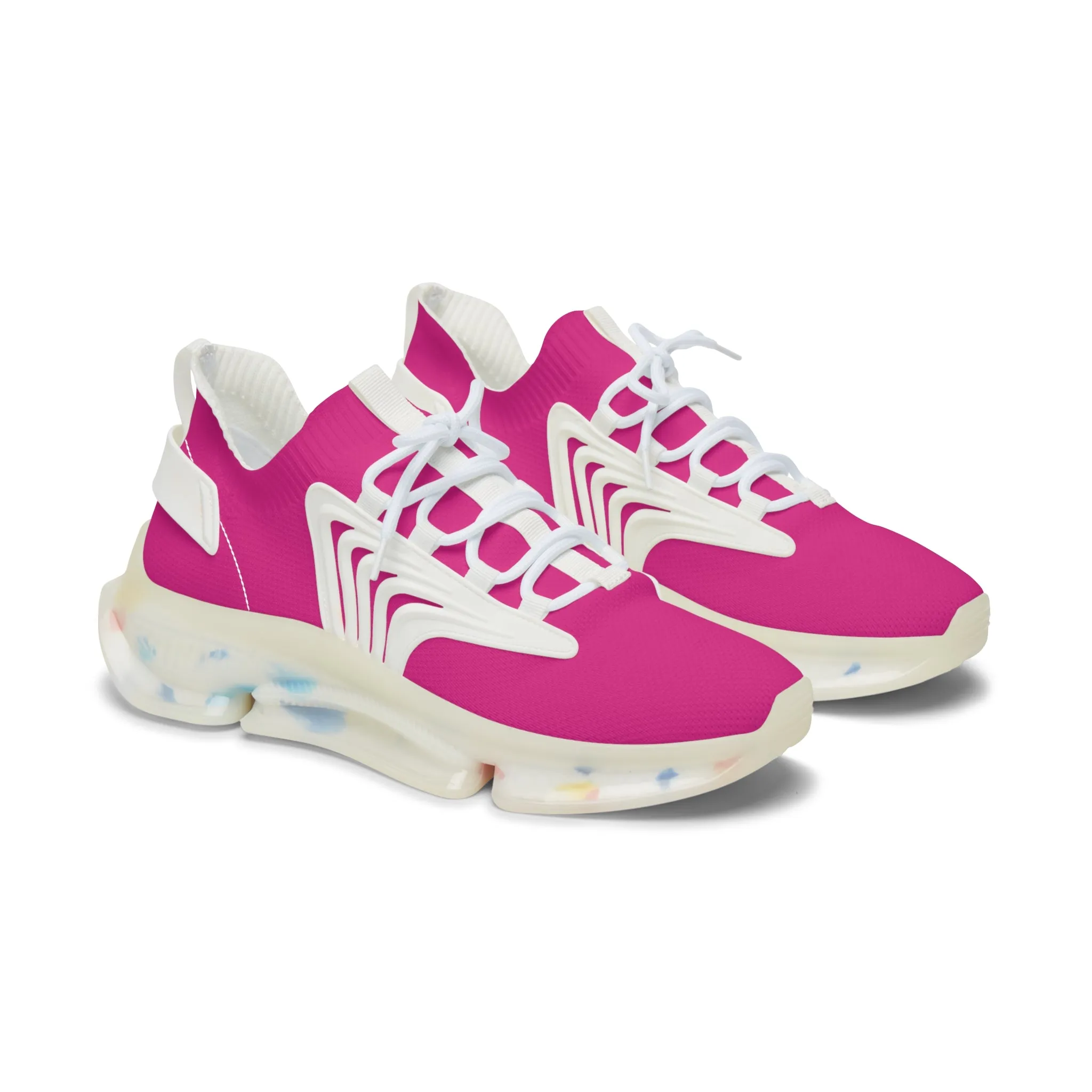 Pink Women's Mesh Sneakers