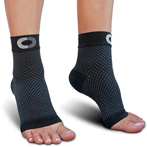 Plantar Fasciitis Socks with Arch Support for Men & Women - Best Ankle Compression Socks for Foot and Heel Pain Relief - Better Than Night Splint Brace, Orthotics, Inserts, Insoles