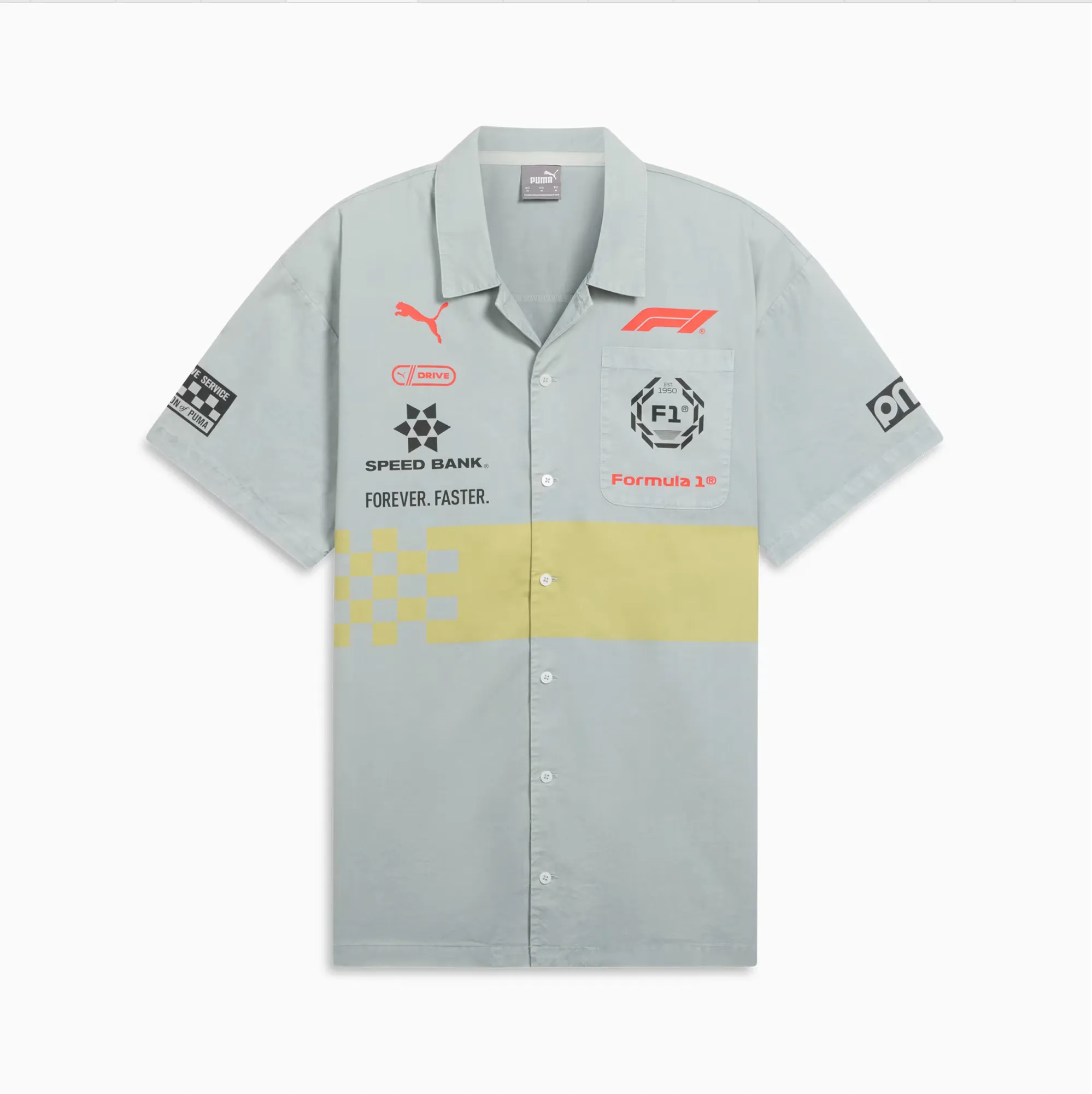 PUMA x F1 Racing Shirt - Gray