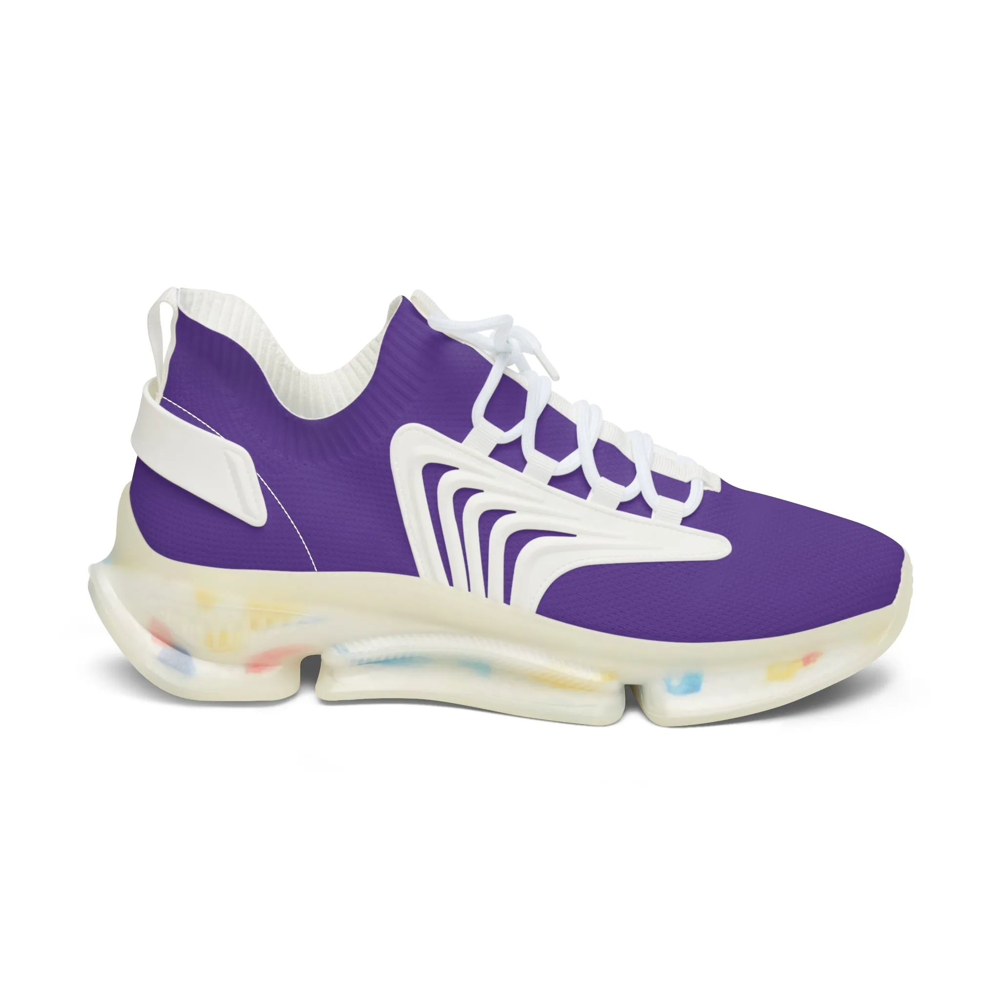 Purple Women's Mesh Sneakers