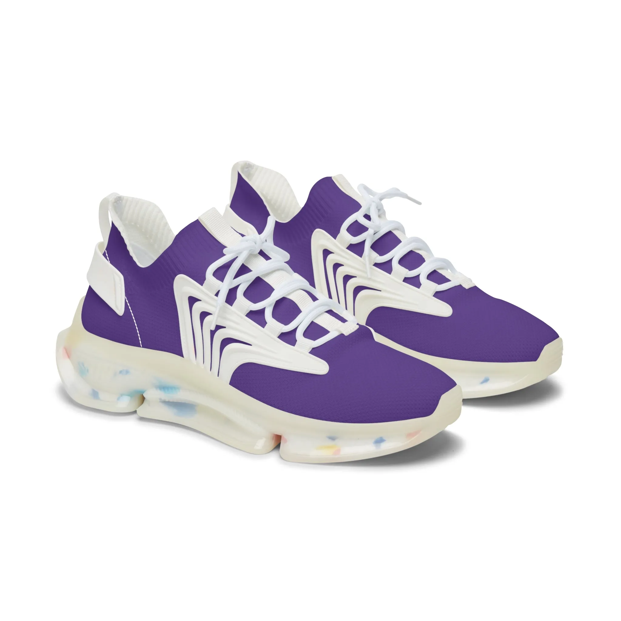 Purple Women's Mesh Sneakers