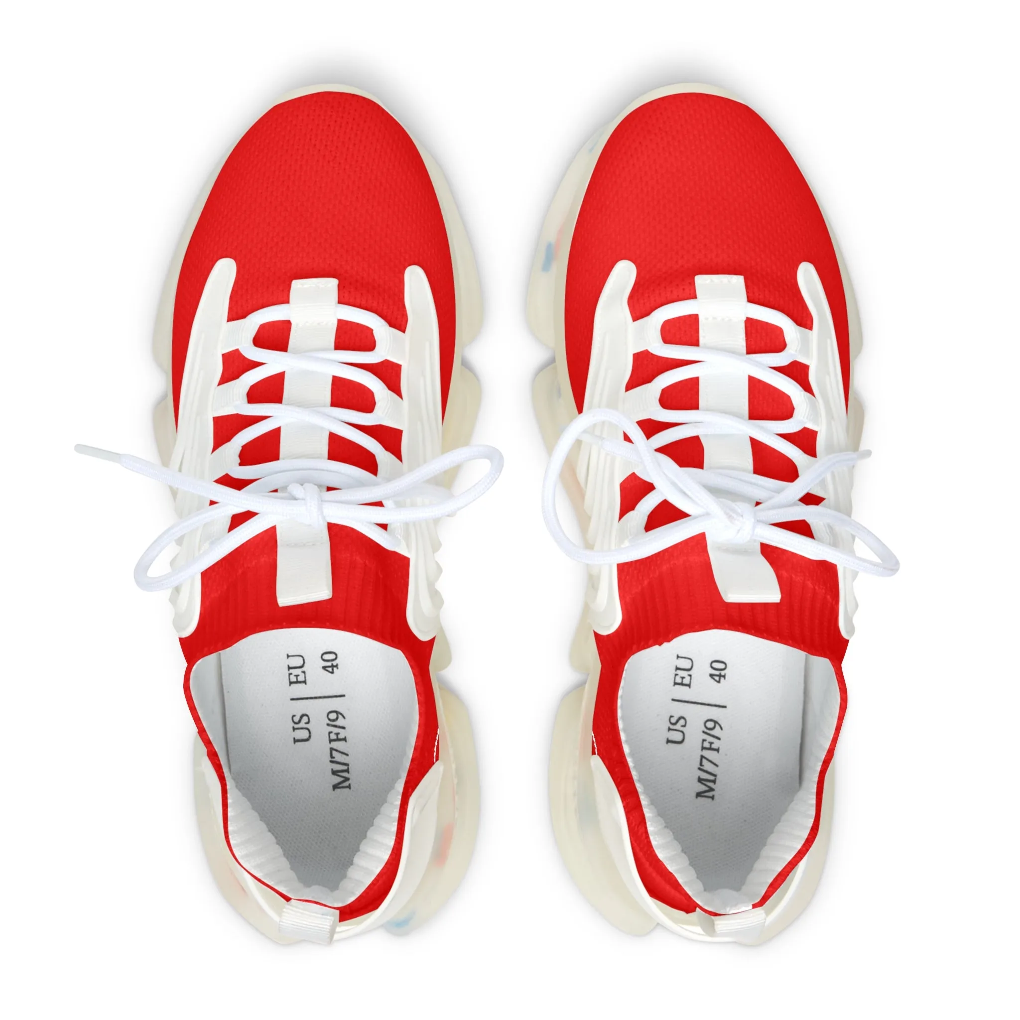 Red Women's Mesh Sneakers