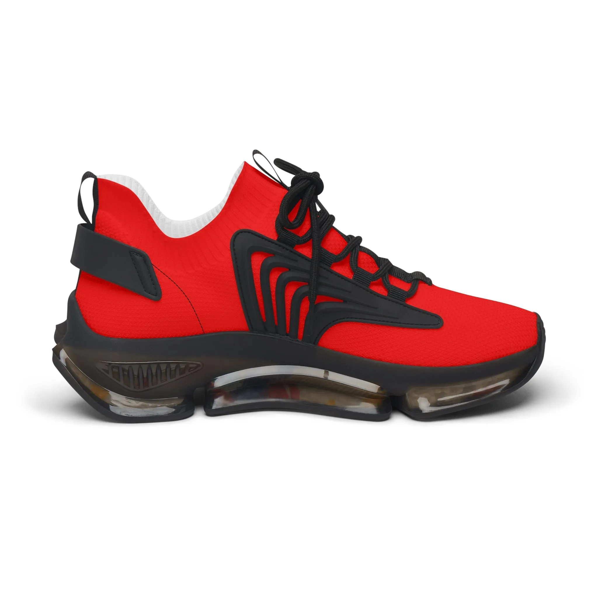 Red Women's Mesh Sneakers