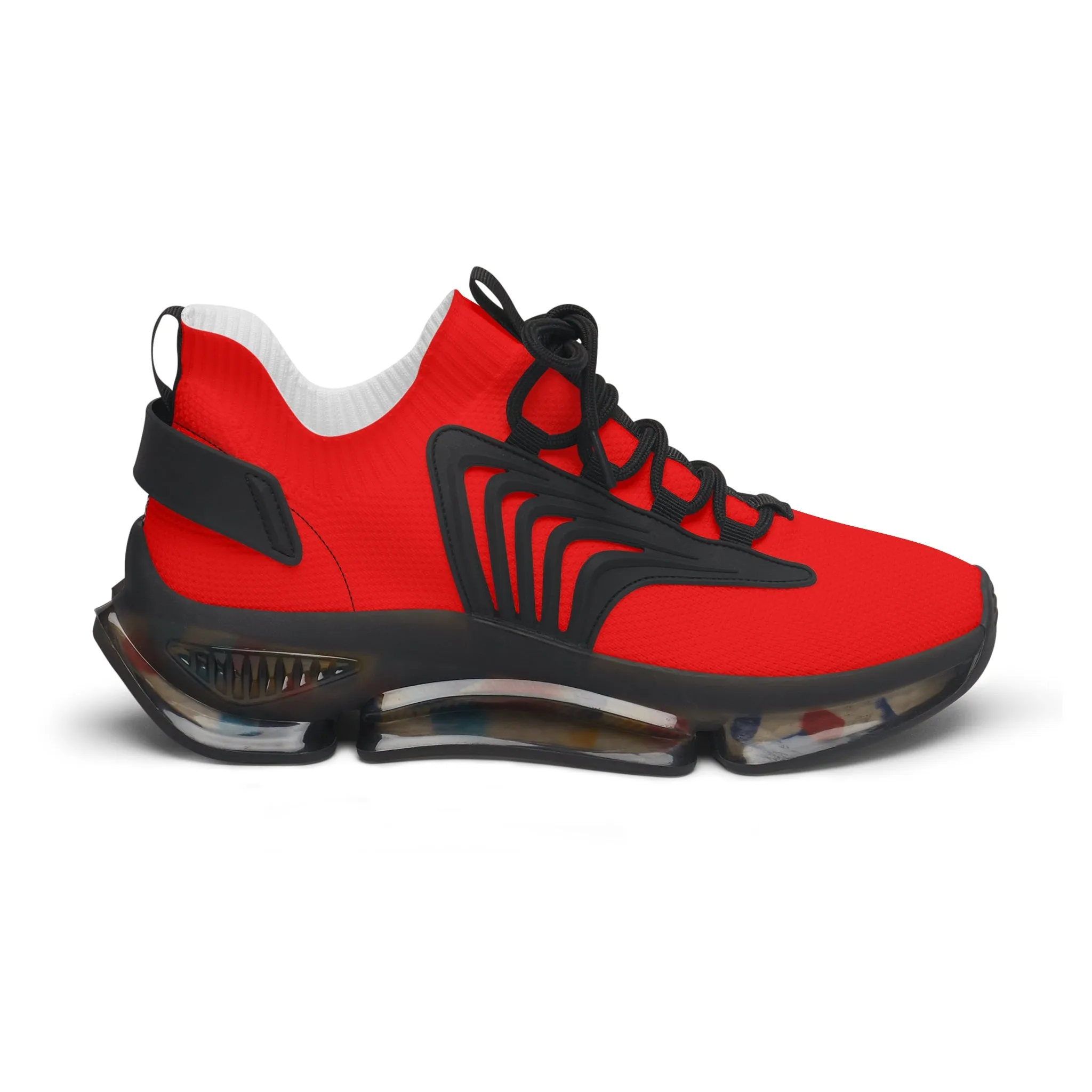 Red Women's Mesh Sneakers