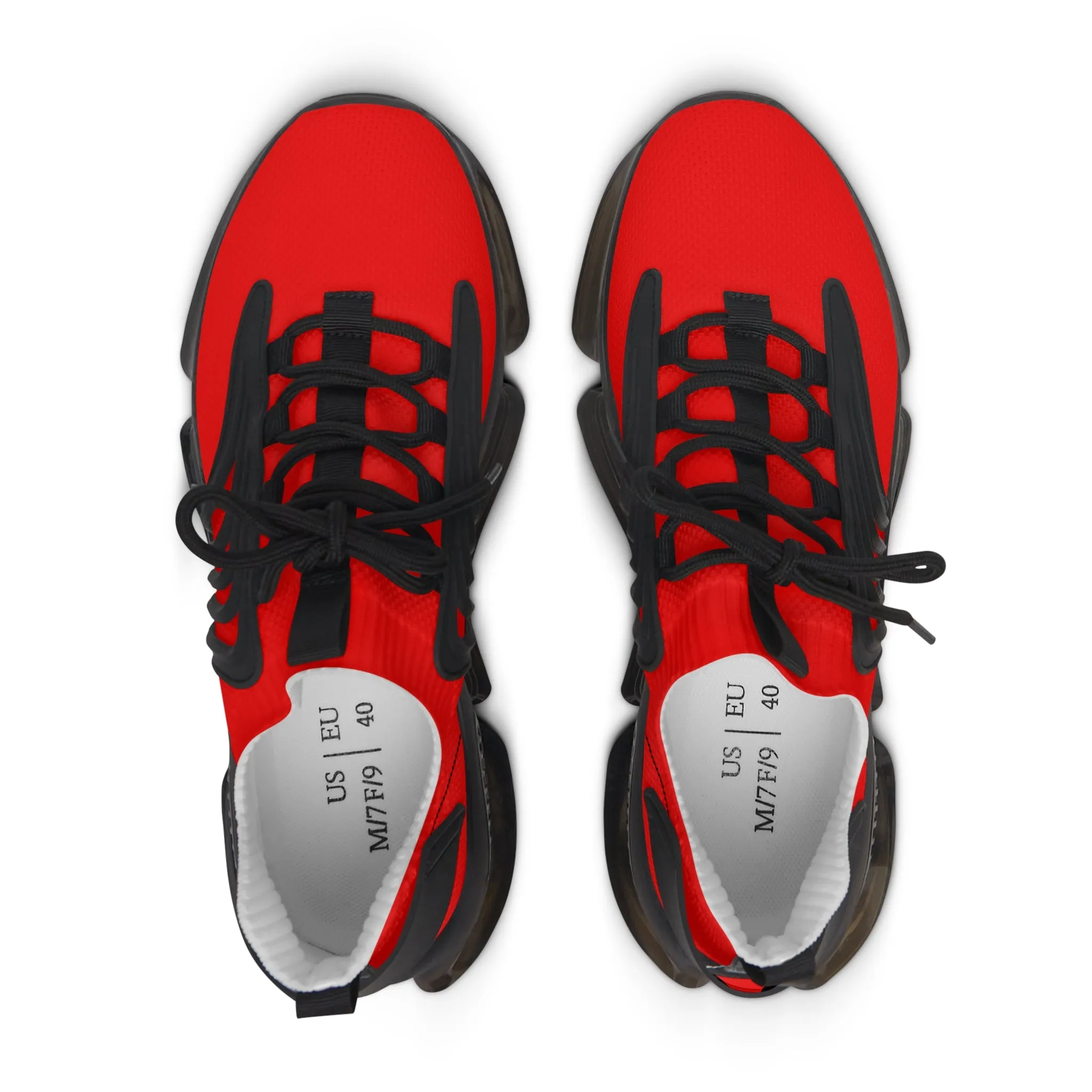 Red Women's Mesh Sneakers