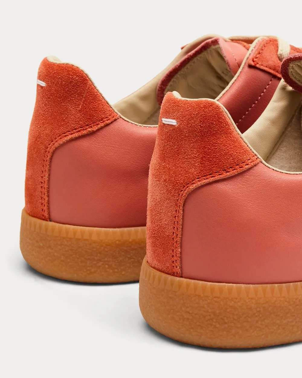 Replica Salmon Pink Low Top Sneakers