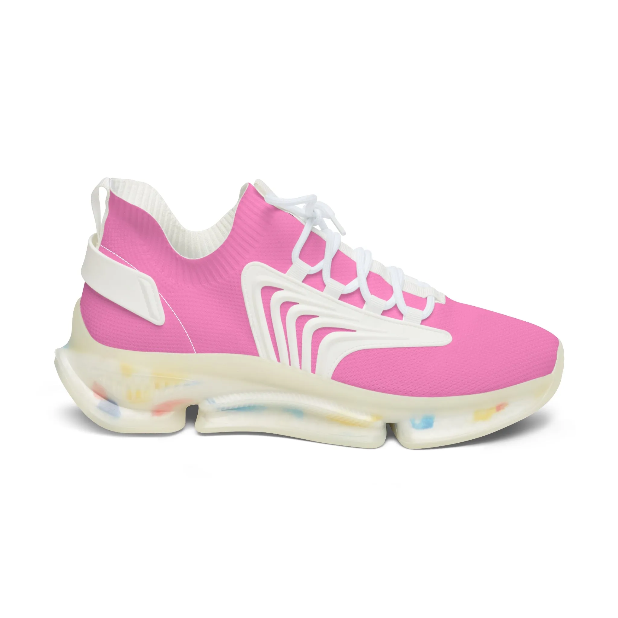 Rose Pink Women's Mesh Sneakers