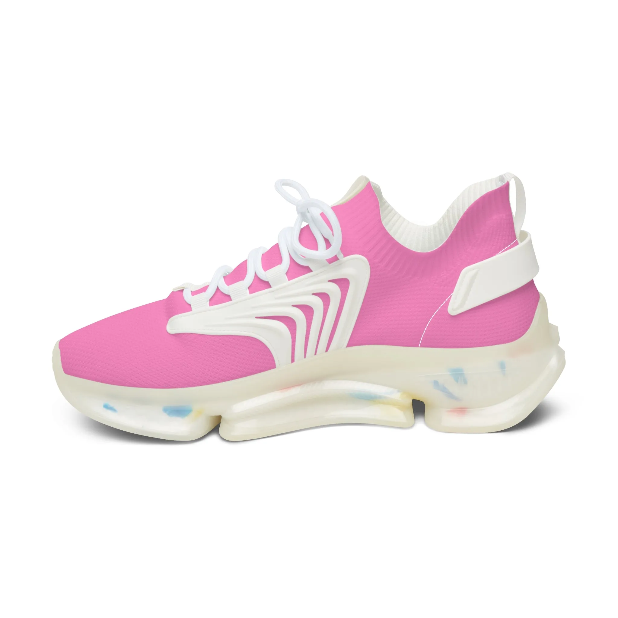 Rose Pink Women's Mesh Sneakers