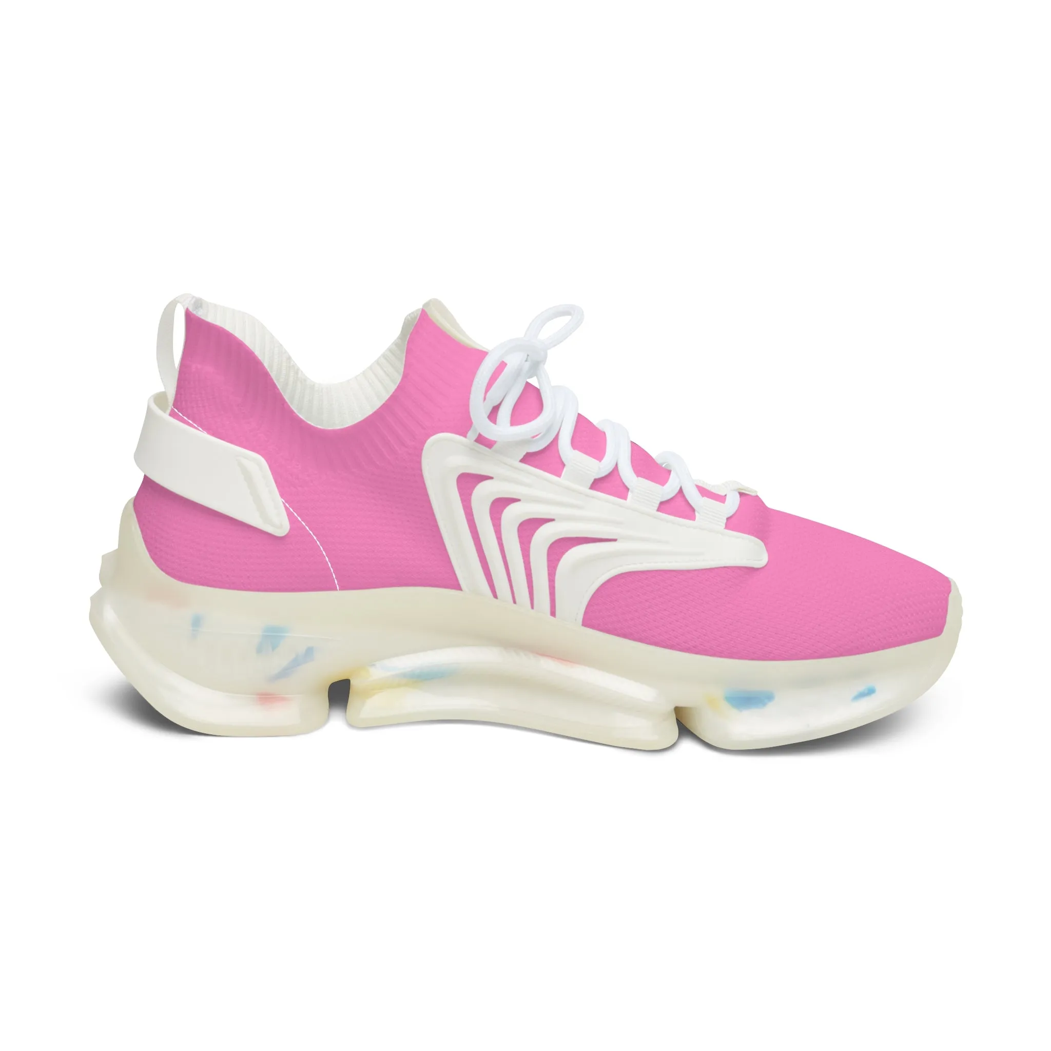 Rose Pink Women's Mesh Sneakers