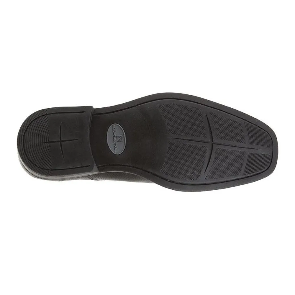 Sandro Moscoloni Renzo Black Leather Venetian Loafer