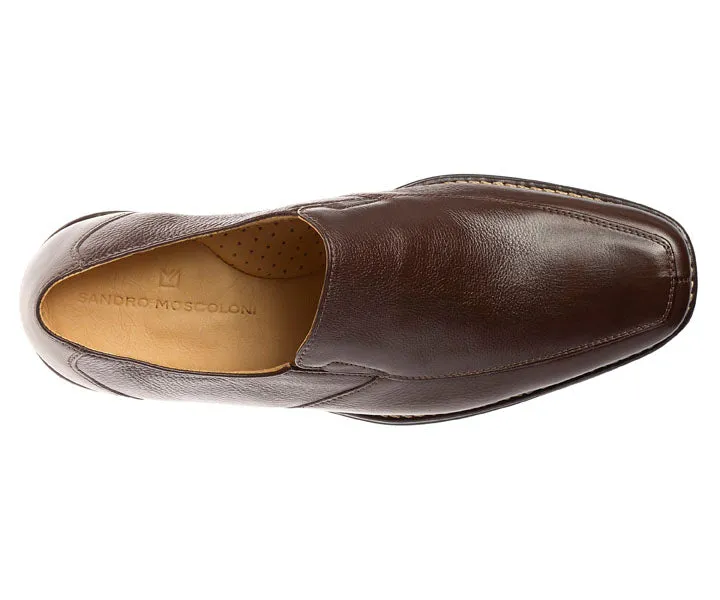 Sandro Moscoloni Renzo Brown Leather Venetian Loafer