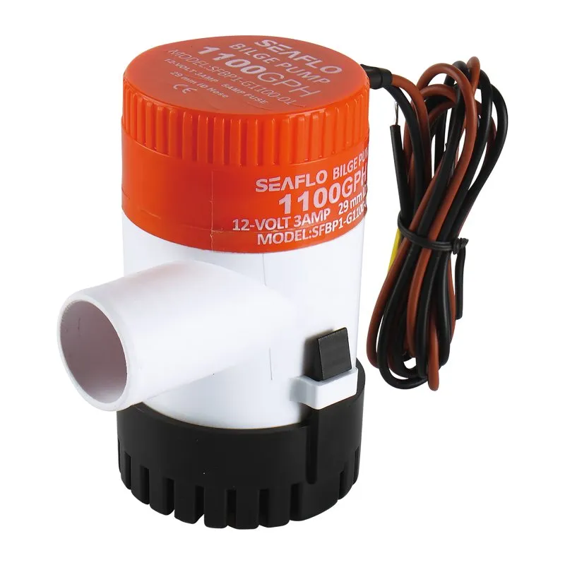 Seaflo Non-Automatic Bilge Pump 01 Series 12V 1100GPH
