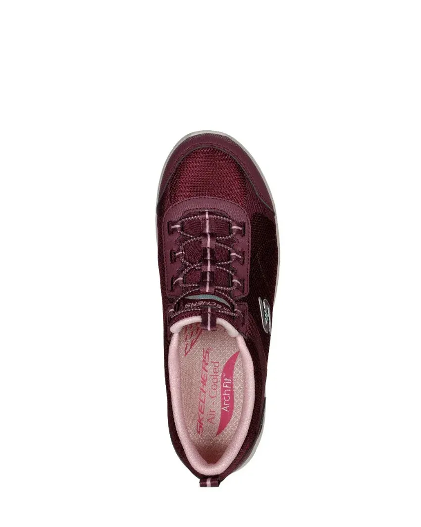 SKECHERS ARCH FIT REFINE - HER ACE - 104391 - PLUM