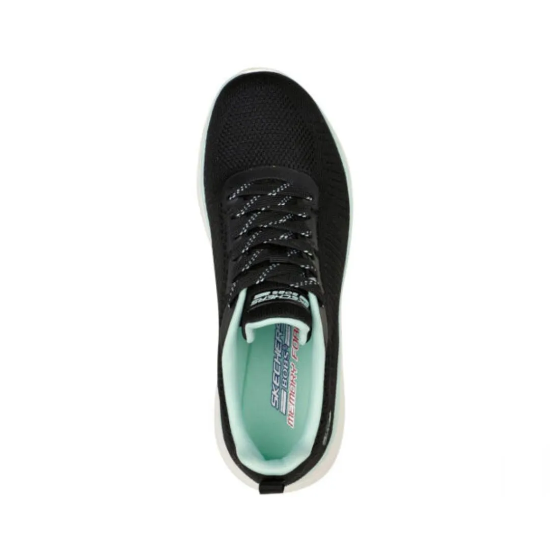 SKECHERS BOBS SQUAD CHAOS - PARALLEL LINES - 117212 - BLK