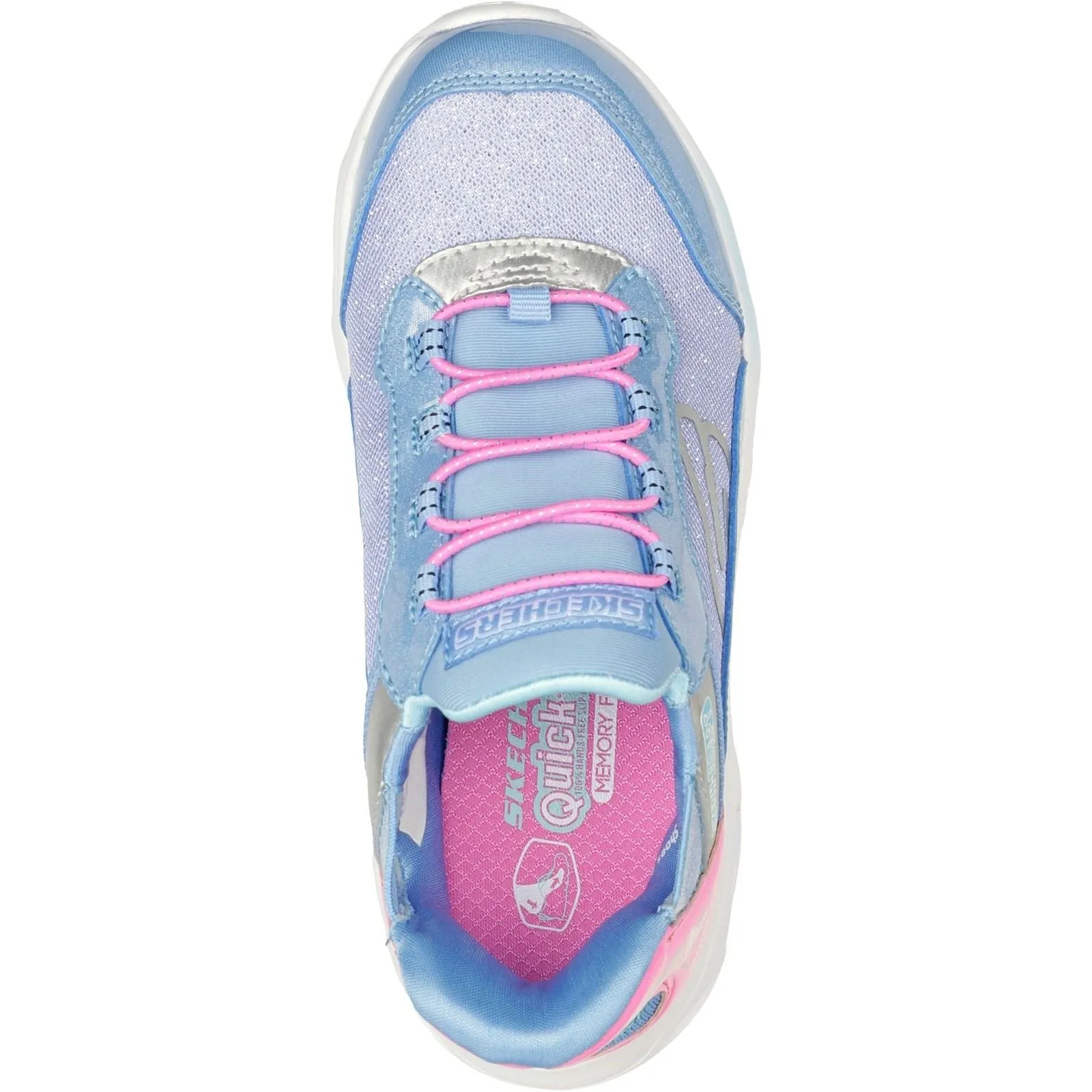 Skechers (GAR302221L) Childrens Sports Flex Glide Shoes in UK 1.5 to 13.5