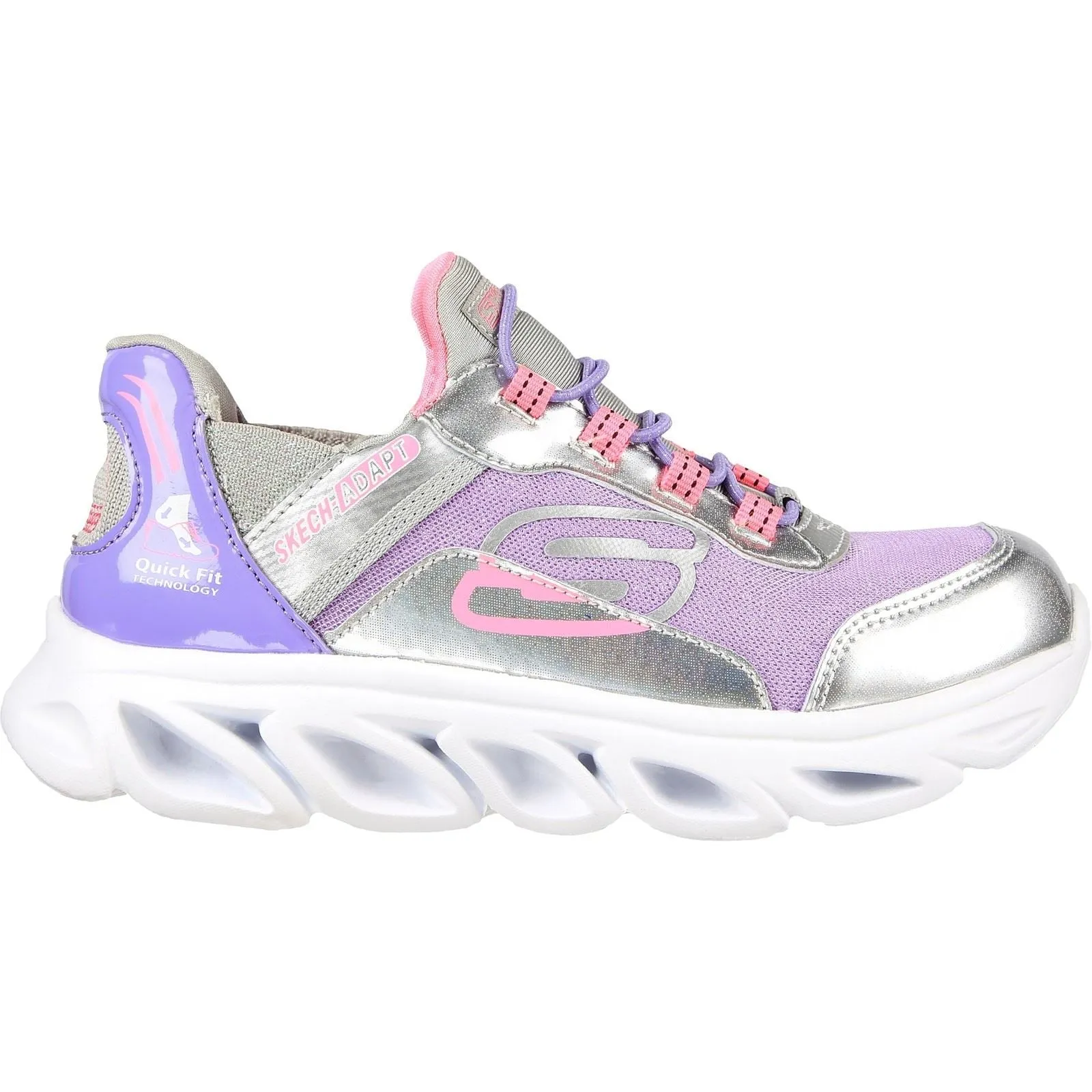Skechers (GAR302221L) Childrens Sports Flex Glide Shoes in UK 1.5 to 13.5