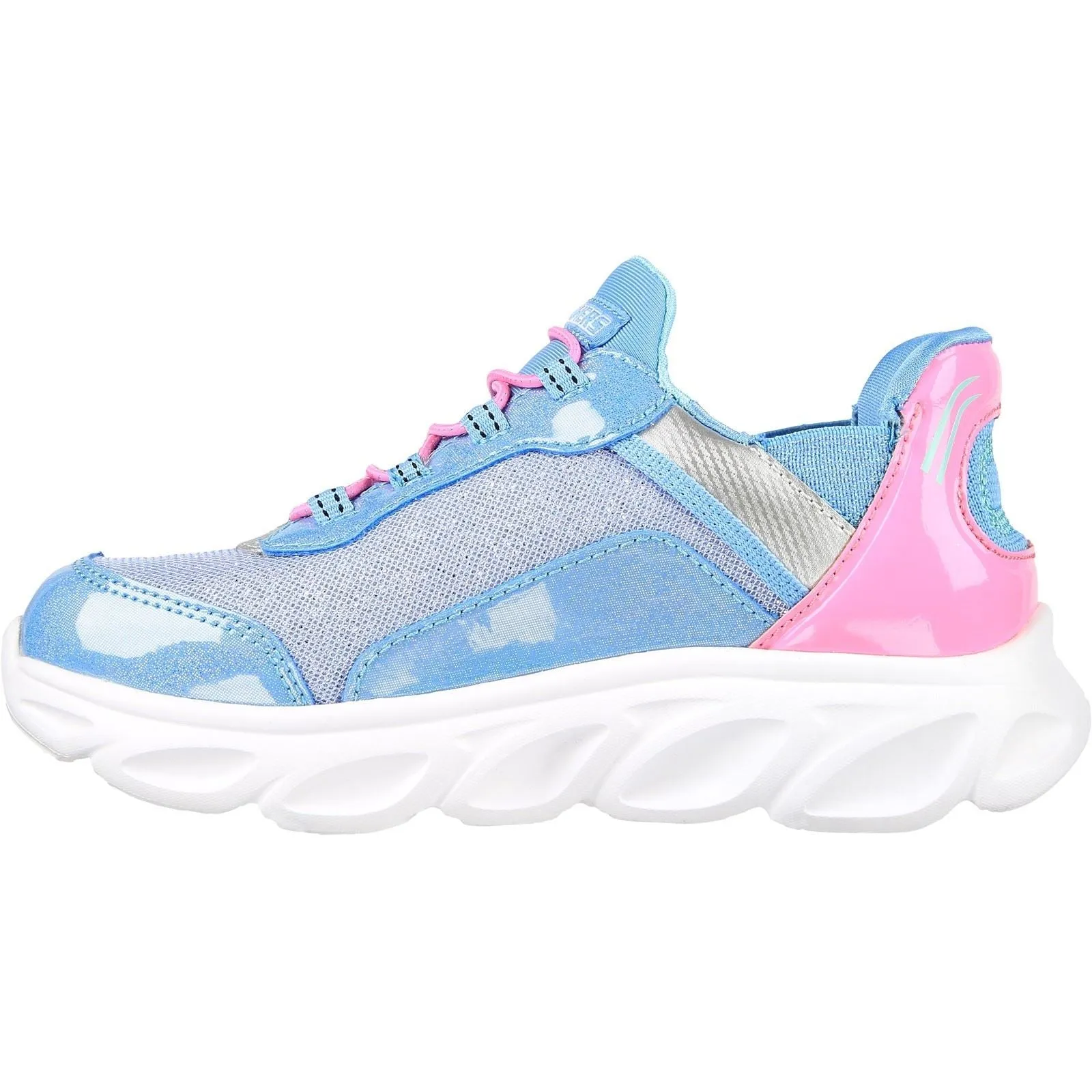 Skechers (GAR302221L) Childrens Sports Flex Glide Shoes in UK 1.5 to 13.5