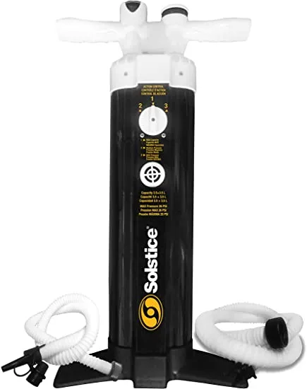 Solstice Triple Action SUP Pump w/ Gauge