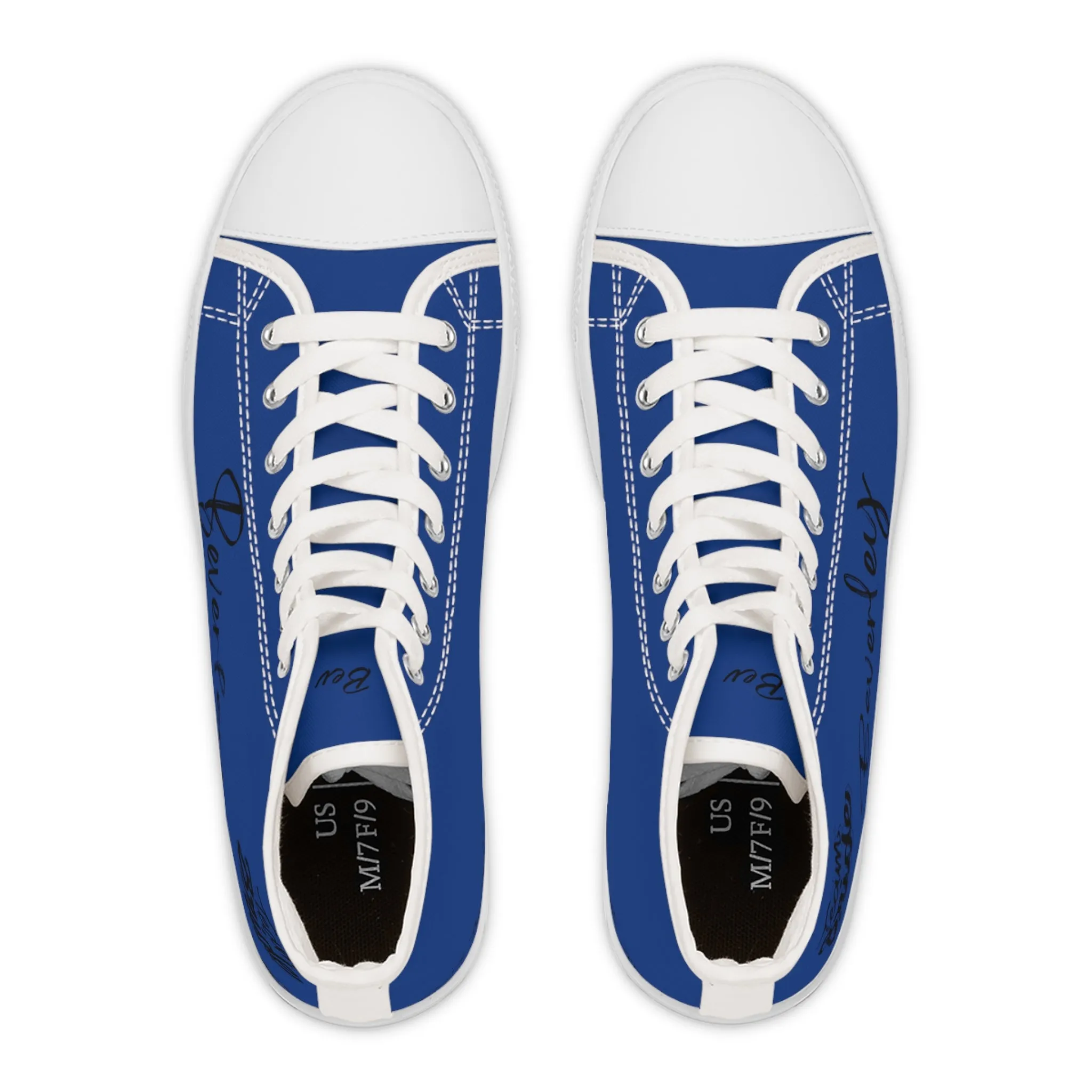 Team Bride B! DESIGN THEN PAY PERSONALIZE & CUSTOMIZE IT!Women's High Top Sneakers