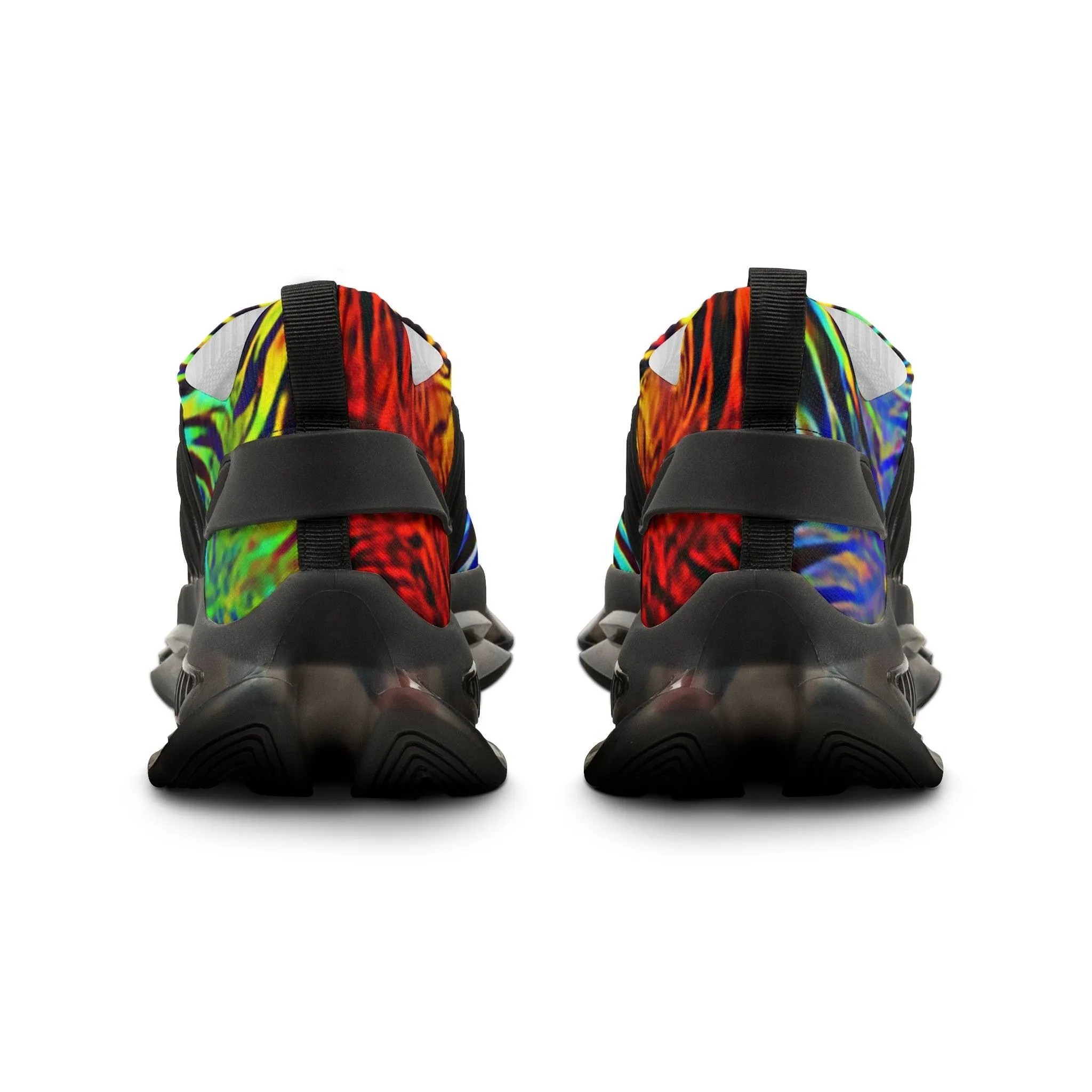 Tie Dyed Men's Mesh Sneakers