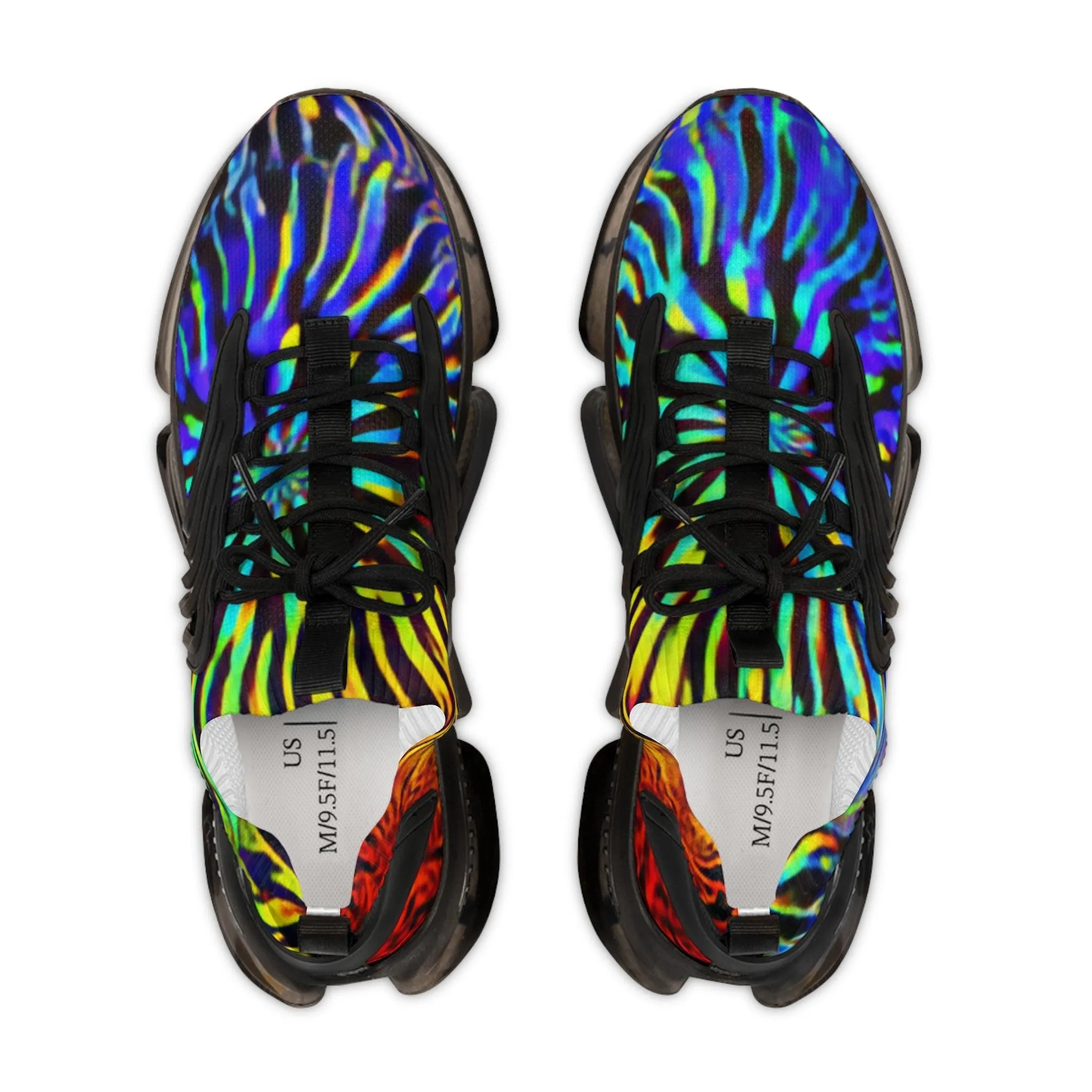 Tie Dyed Men's Mesh Sneakers