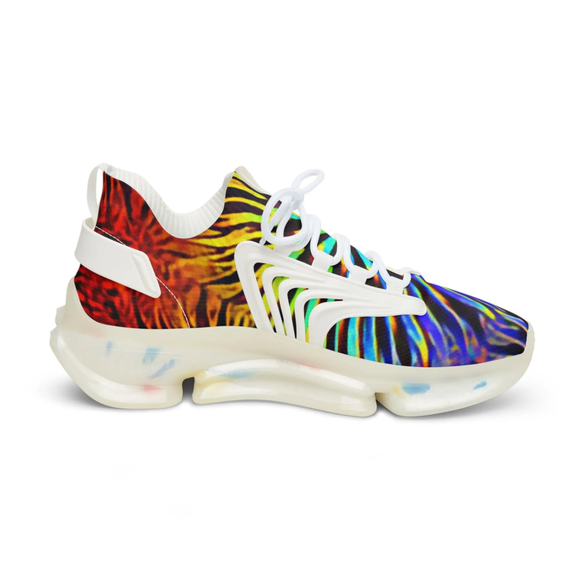 Tie Dyed Men's Mesh Sneakers