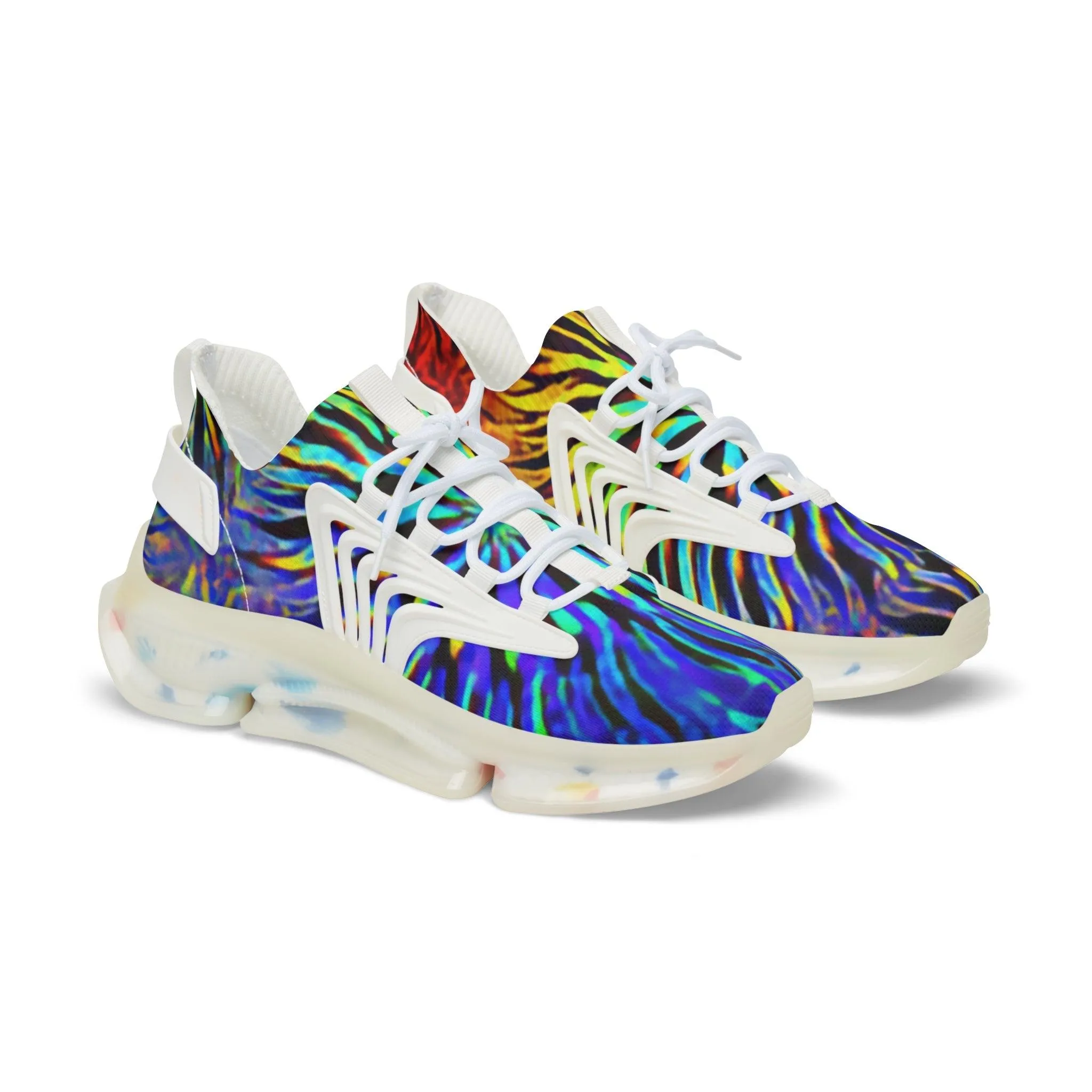 Tie Dyed Men's Mesh Sneakers