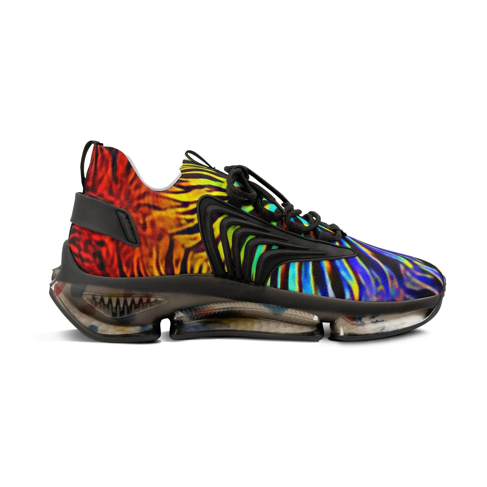 Tie Dyed Men's Mesh Sneakers