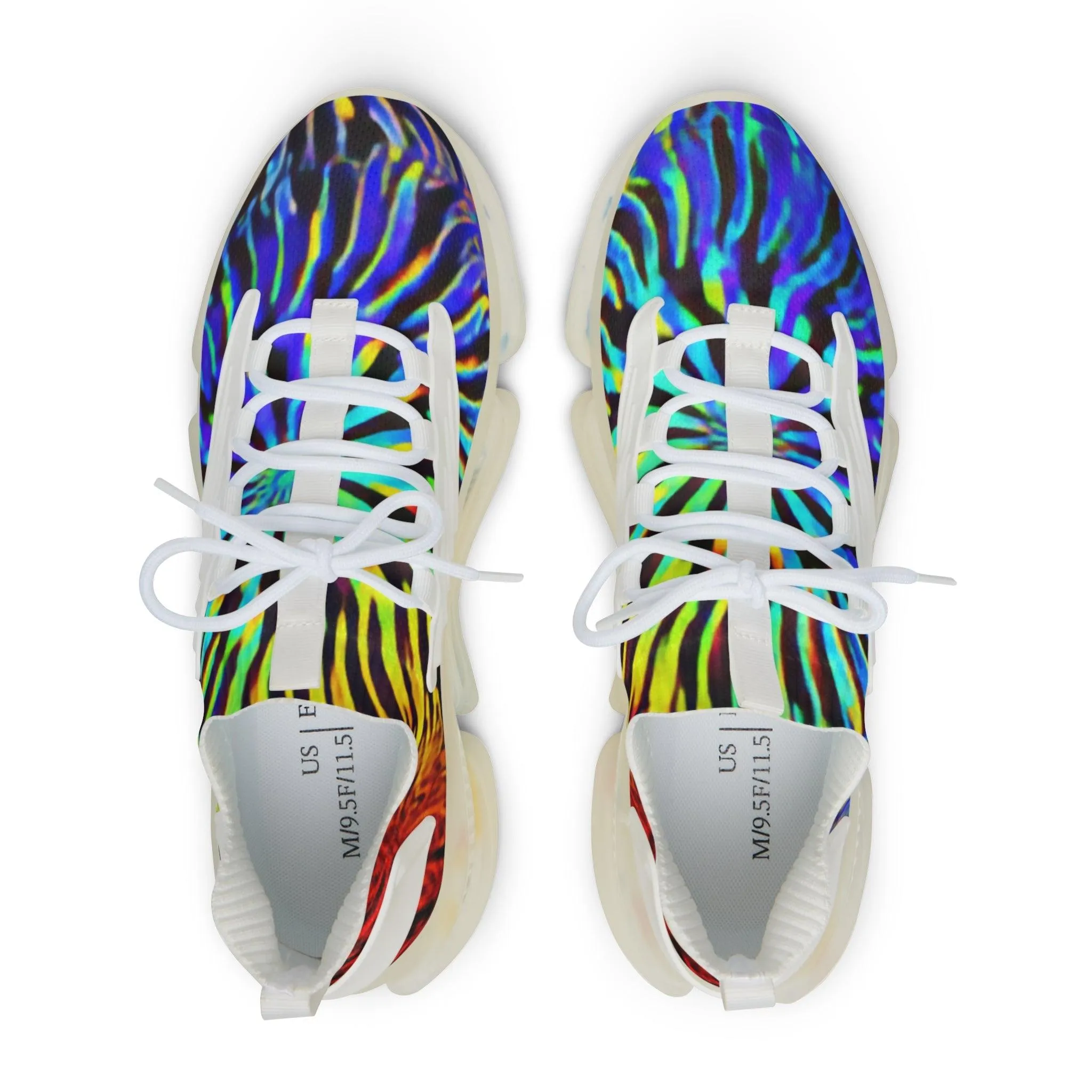 Tie Dyed Men's Mesh Sneakers