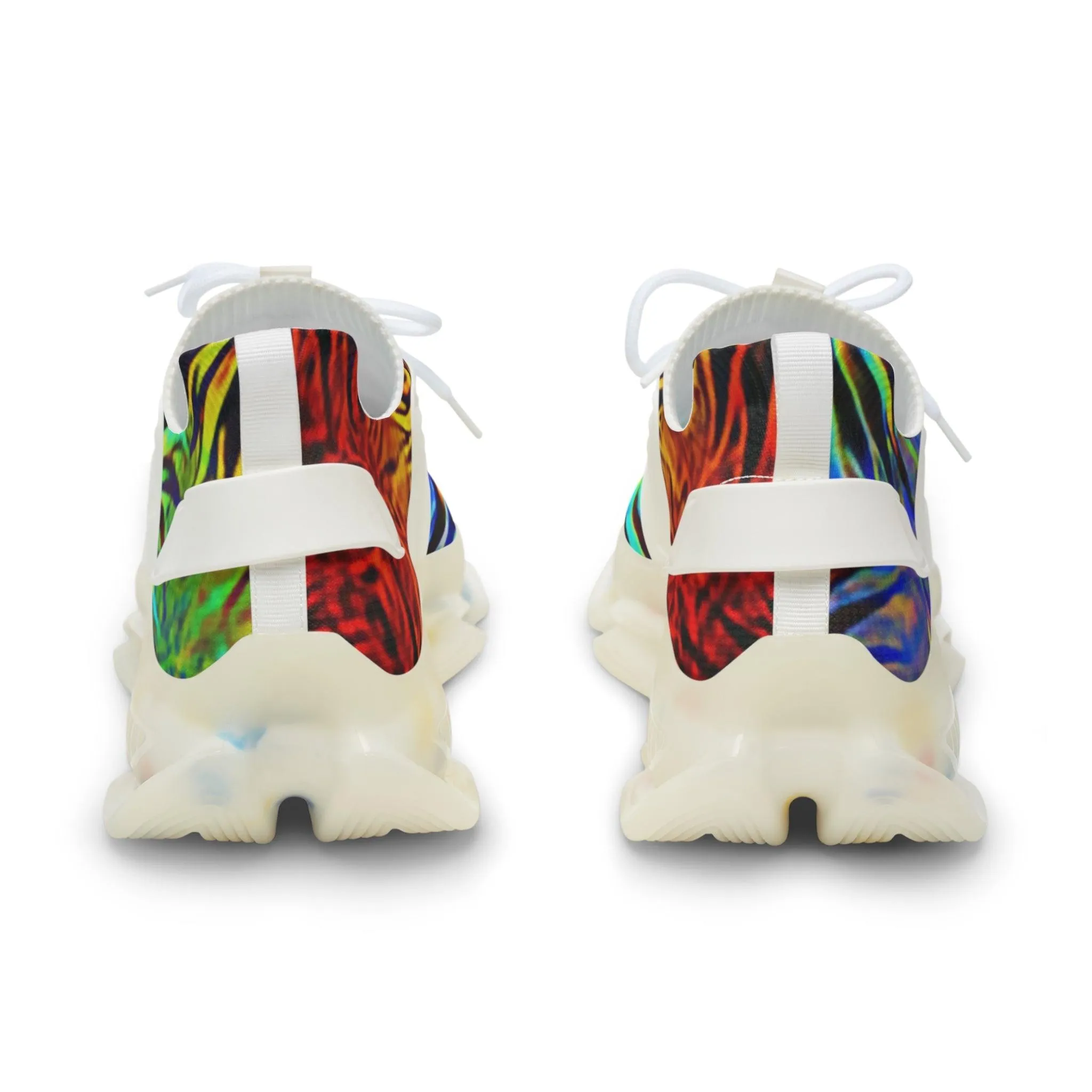 Tie Dyed Men's Mesh Sneakers