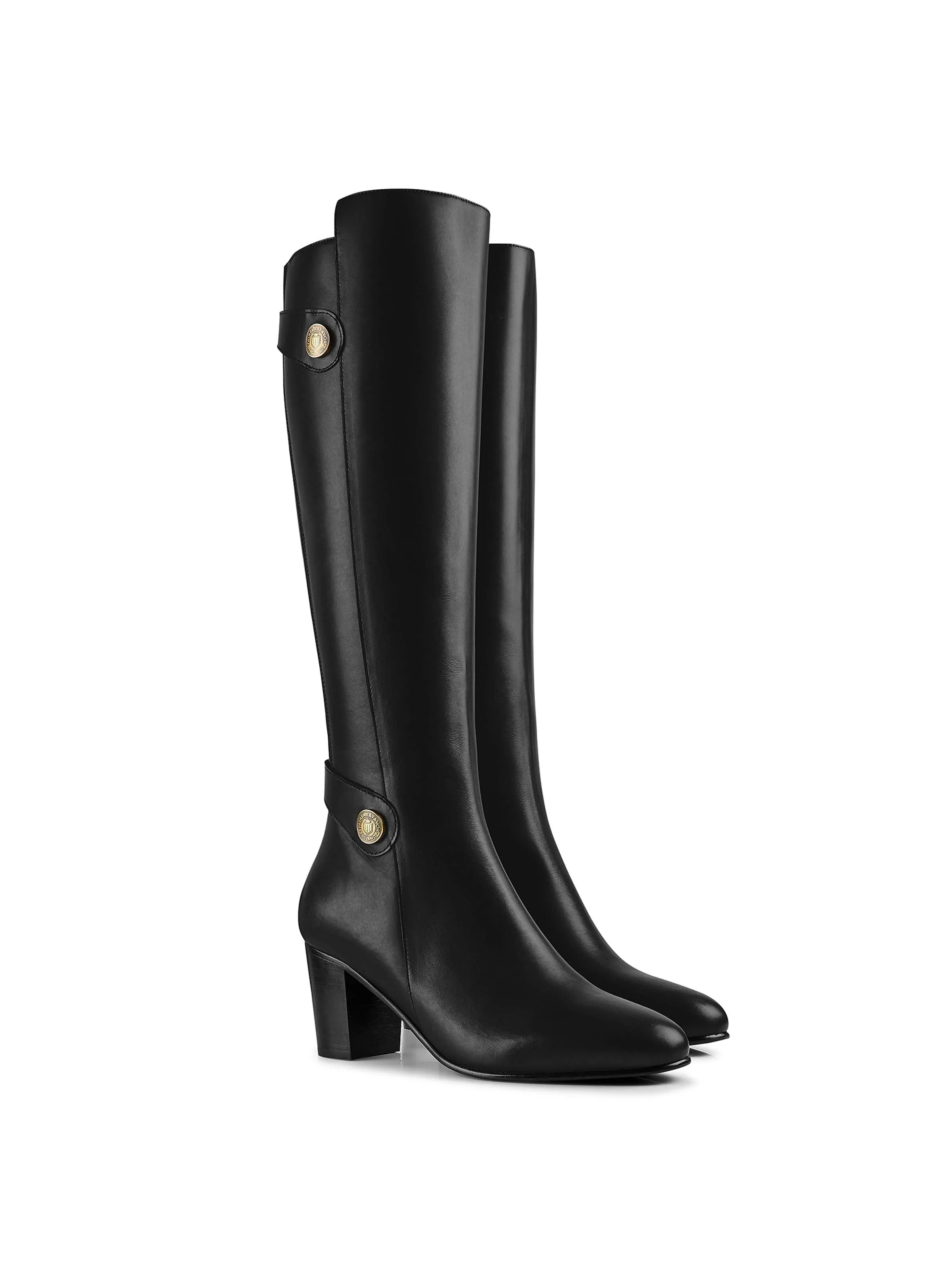Upton - Black Leather
