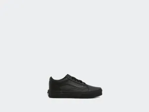 Vans Old Skool Black Leather PS VN00W9TL3B.BLK