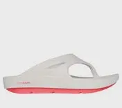 Womens Skechers "GO Recover" Recovery Sandal 141701-NTCL Natural/Coral