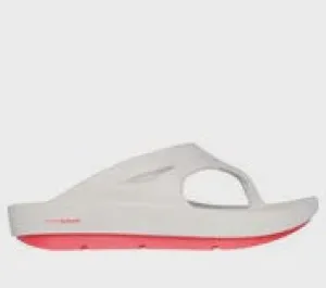 Womens Skechers "GO Recover" Recovery Sandal 141701-NTCL Natural/Coral