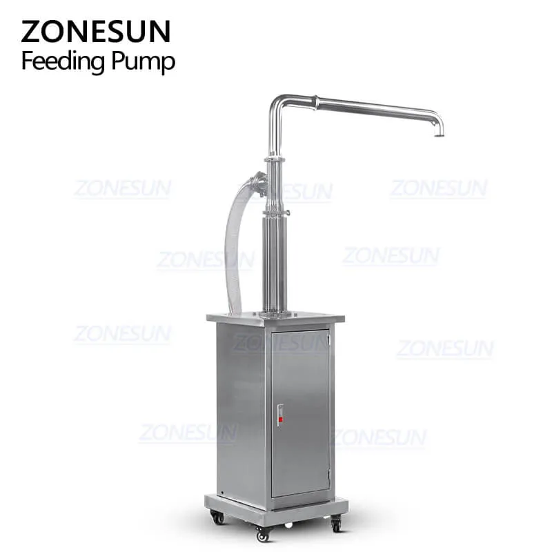 ZS-FP1 Honey Thick Paste Face Feeding Pump Cream Lotion Food Transfer Pumps For Automatic Filling Machine
