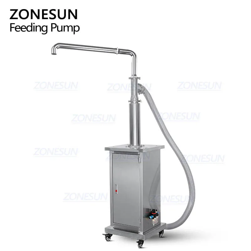 ZS-FP1 Honey Thick Paste Face Feeding Pump Cream Lotion Food Transfer Pumps For Automatic Filling Machine
